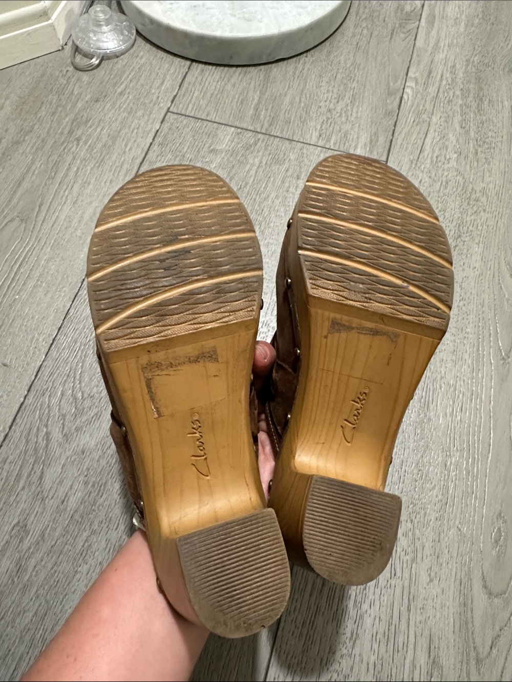 Clarks Artisan Ledella Leather Clogs size 6 - Picture 8 of 8